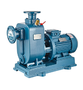 zw direct coupling type self sucking sewage pump